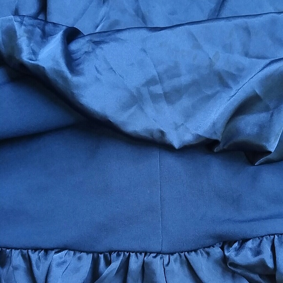 ♦3 for $15 Navy Bubble Strapless Dress - Picture 8 of 9